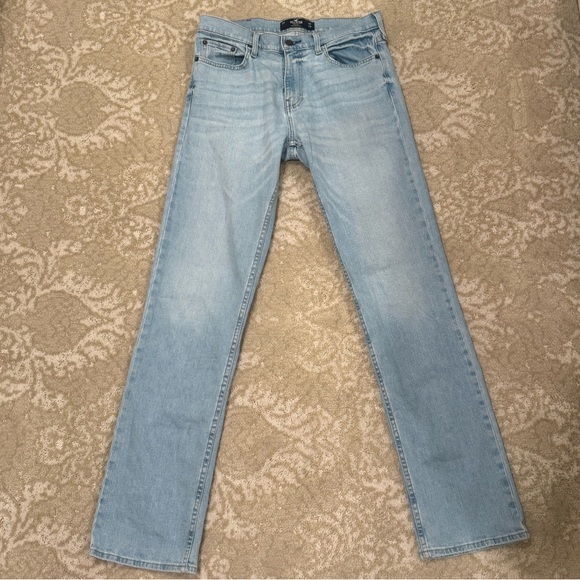 Men’s light blue straight jeans - Picture 1 of 3